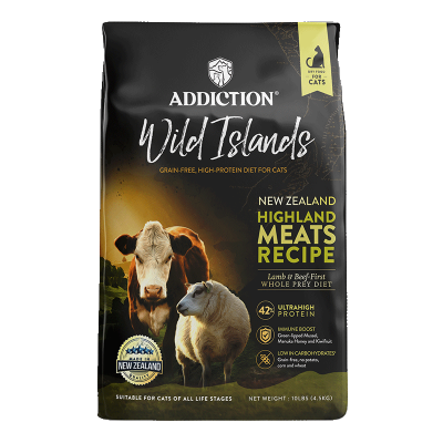 ADD爱德胜超42%高蛋白猫粮4.5kg新西兰进口无谷低敏高地畜牧猫粮