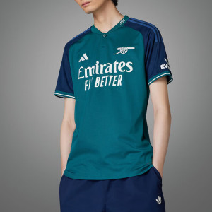 阿迪达斯(adidas)T恤男装球迷版第二客场足球运动球衣健身训练短袖男 HR6935