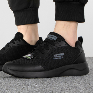 Skechers斯凯奇男鞋新款耐磨回弹休闲慢跑健步鞋跑步鞋232293-BBK ZP