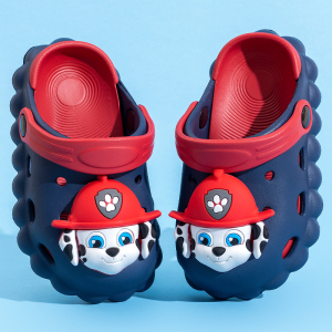 汪汪队儿童洞洞鞋夏一鞋两穿男女童拖鞋室内外防滑软底卡通凉拖鞋
