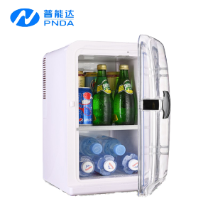 普能达便携迷你15升小容量车载冰箱冷藏加热宿舍家用保鲜 可车家两用