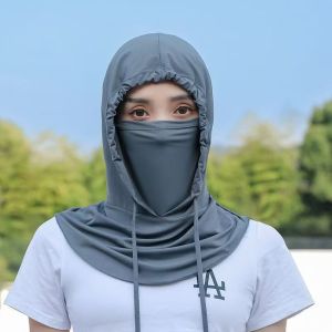 成人沙漠防沙专用防晒面罩面巾头巾帽子徒步装备大西北旅游防风沙3759Z