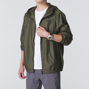 彪马(PUMA)男装新款时尚休闲舒适上衣梭织夹克外套691345-01 ZP