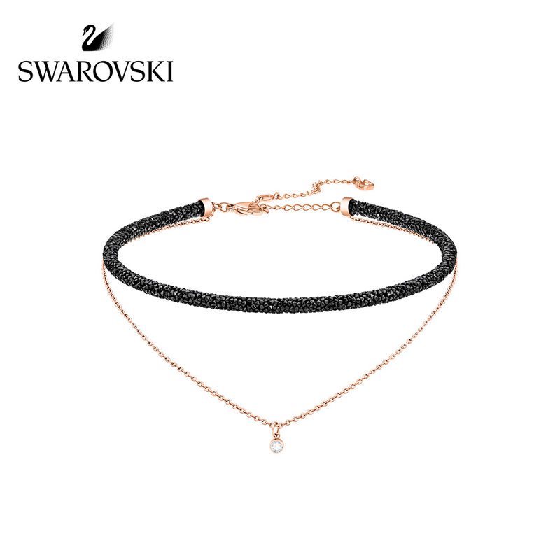 Swarovski/施华洛世奇双层可束颈项链choker5385838