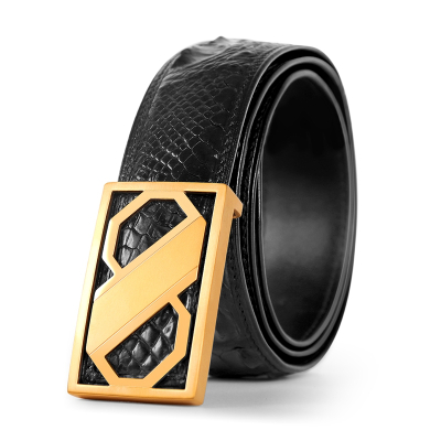 顺丰配送-钢7拉丝不锈钢平滑扣皮带包头钢扣头休闲户外男士裤带头PD210464J