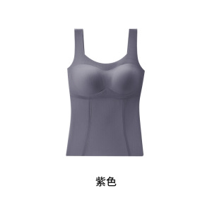 裸感无痕蓄热保暖女士背心吸湿持久发热修身显瘦柔软细腻打底内衣
