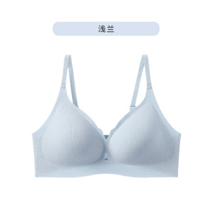 果冻胶提托软支撑隐形痕内衣一片式聚拢无钢圈7A美背文胸