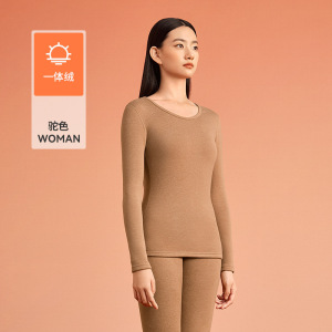 7A抑菌保暖内衣女士加厚加绒冬季男士羊羔绒防寒情侣秋衣秋裤套装