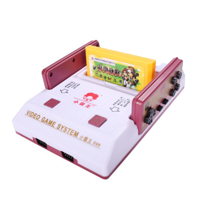 小霸王游戏机家用游戏主机插卡接电视双人FC游戏机红白机任天堂 D99标配+500合一