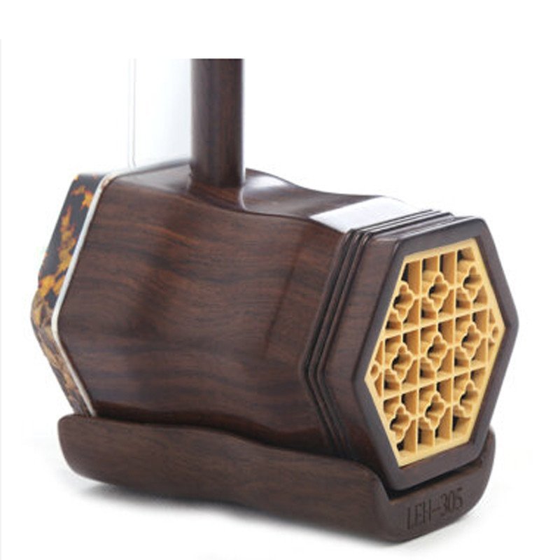 里歌lige二胡手工演奏乌木灰檀红木乐器 leh-305灰檀