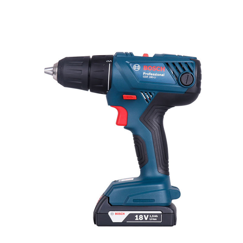 博世电钻gsr180li锂电18v手电钻家用充电式手枪钻电动螺丝刀工具06019