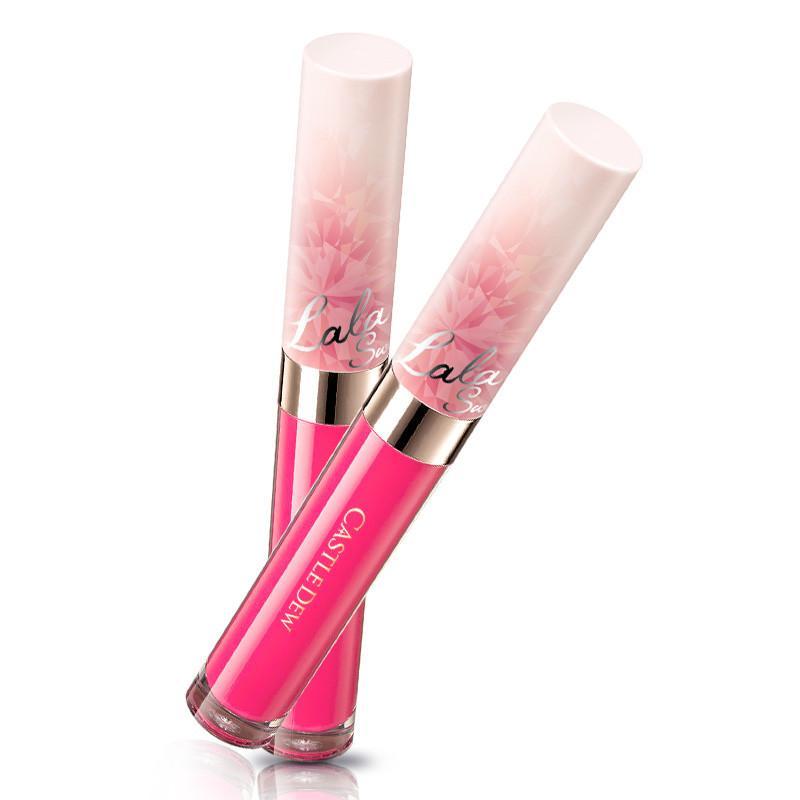 韩国vov水晶光彩唇彩 水润保湿唇膏3# 淡紫色