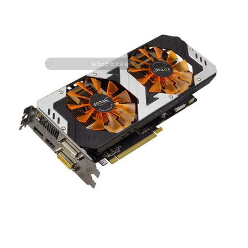 索泰gtx970-4gd5毁灭者ha 1203mhz/7010mhz/256位游戏显卡