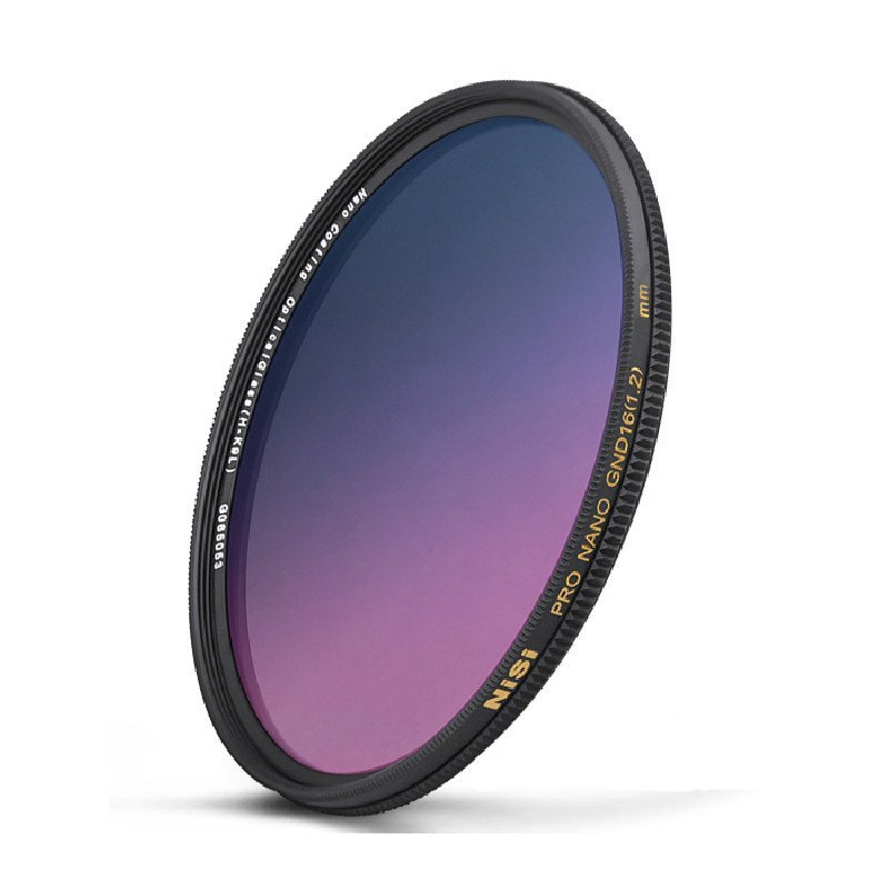 耐司(nisi)渐变镜82mm gnd16 中灰渐变镜 灰渐变滤镜 玻璃渐变灰镜