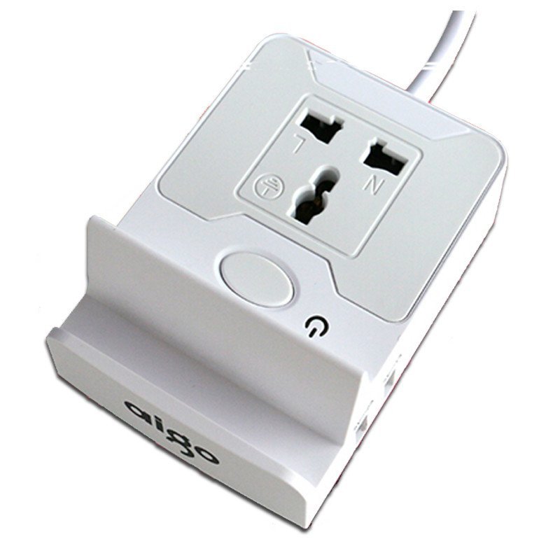 爱国者(aigo) e51智能usb插座插排多功能创意拖线板排插接线板插板