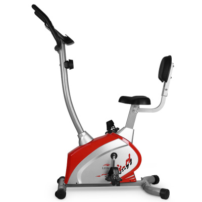 LEIKE雷克动感单车家用健身车室内磁控静音立式健身车健身器材红色