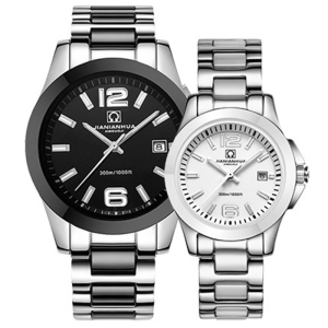 瑞士嘉年华Carnival情侣手表一对 全自动机械表 男表陶瓷防水休闲时尚潮流夜光女表康卡斯对表8818G