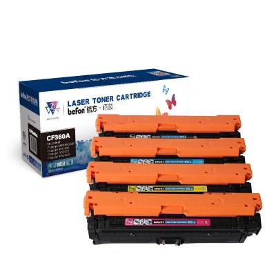 倍方适用惠普CF360A361A362A363A硒鼓HP508AM553DN553N/XM552DN黑色