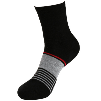 Mawcha袜子男士足裂棉袜5双装男士休闲棉袜中筒脚裂脚后跟型男袜混色5双装均码