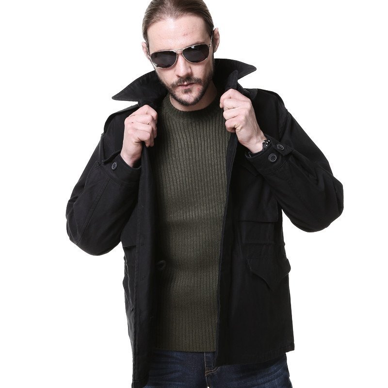 cqb美军m43夹克风衣户外韩版风衣棉外套美战术夹克军迷外套