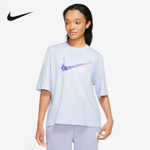 Nike耐克女款短袖2023夏新款时尚运动舒适透气短袖T恤FD9315-085