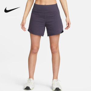 Nike耐克女款裤子2023年夏季新款运动锻炼休闲针织短裤DX6021-015