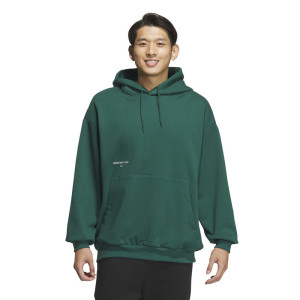 adidas Small Logo Hoodie 纯色字母细节运动休闲连帽卫衣 男款 森林绿 IZ1605