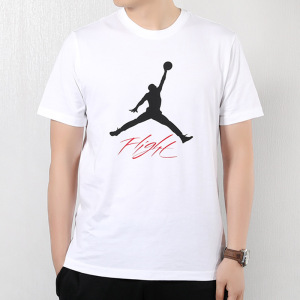 Nike耐克Air Jordan AJ 男子篮球宽松透气运动短袖T恤AO0665-100