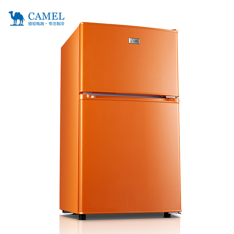 骆驼(camel) bcd-102 102升双门冰箱 小型家用电冰箱 两门小冰箱