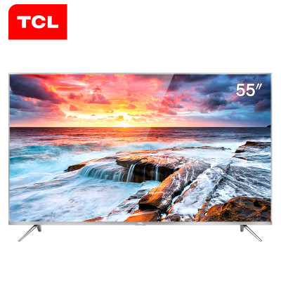 TCL 55A660U 55英寸真4K电视纤薄64位30核HDR智能 LED液晶平板电视