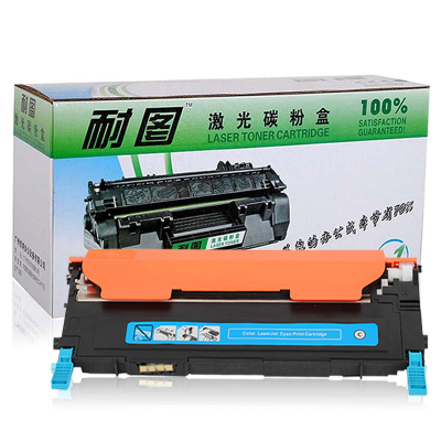 耐图 三星CLT-C407S青色碳粉盒适用SAMSUNG三星CLP-326 CLP-326W打印机墨盒 硒鼓 墨粉盒