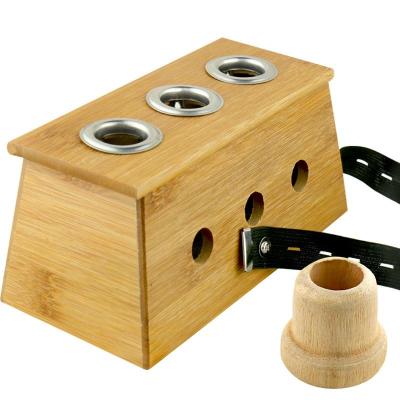 三槽温灸盒 配合艾条长艾柱使用 艾草盒 家庭艾灸 养生馆均可使用