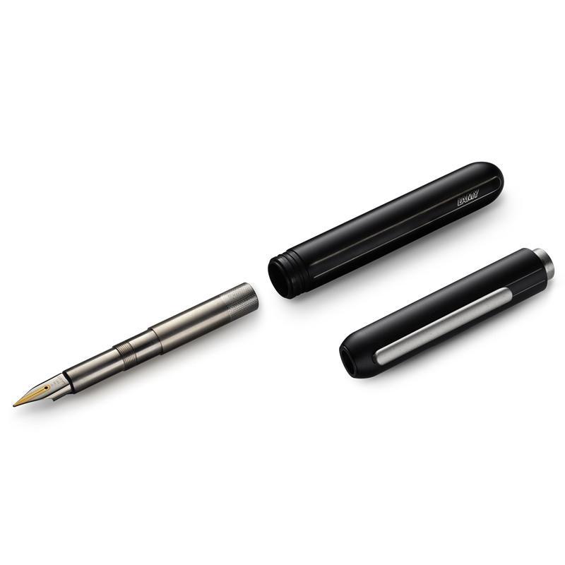 lamy 凌美 焦点系列黑色钯金属墨水笔 黑色0.7mm