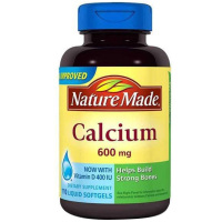 莱萃美 液体钙软胶囊 600毫克 110粒 美国Nature Made