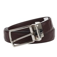 【苏宁美国直采】COACH 蔻驰 男士LOGO压纹皮革皮带腰带 64827 Coach男式皮带