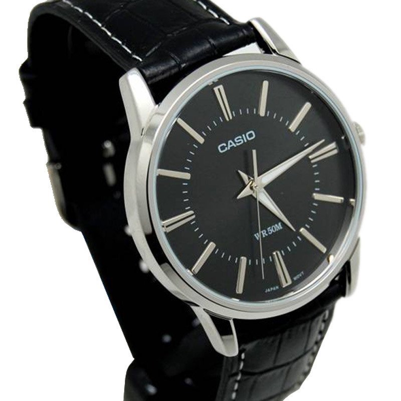 【苏宁自营】卡西欧(casio)手表 mtp-1303l-1a 简约皮带防水石英表男