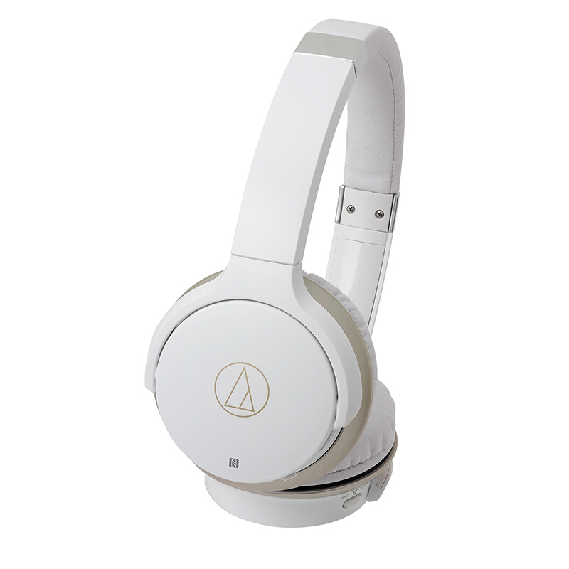 audio-technica 铁三角 ATH-AR3BT 头戴式无线蓝牙耳罩式耳机 NFC功能 白色