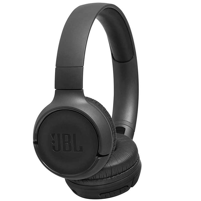 JBL T500BT 头戴式 无线蓝牙耳机 音乐 运动耳机 便携重低音 耳机耳麦 （黑色）