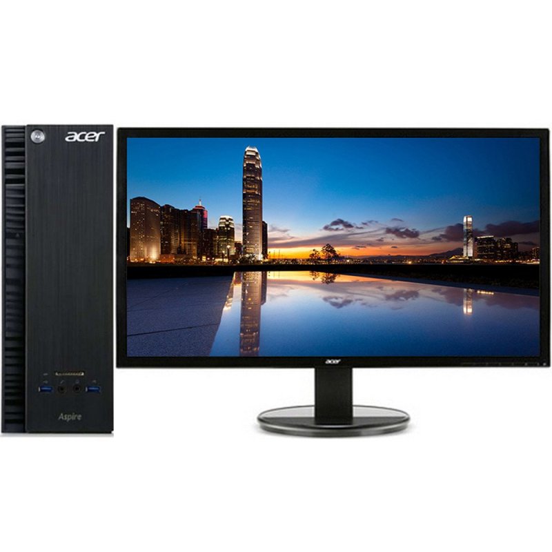 0 宏碁(acer)台式电脑axc705-n80主机 21.5英寸led背光显示