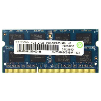 联想 hp 记忆科技(Ramaxel ) 4G DDR3 1333 PC3-10600 10700笔记本内存条