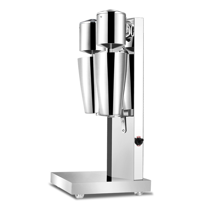 milate/美莱特 ems-2奶昔机奶茶店商用双头电动奶泡机家用搅拌机