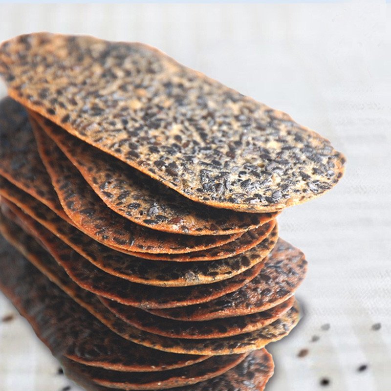 【中华特色馆】襄阳馆 黑芝麻薄片休闲零食小吃传统糕点纯手工脆皮