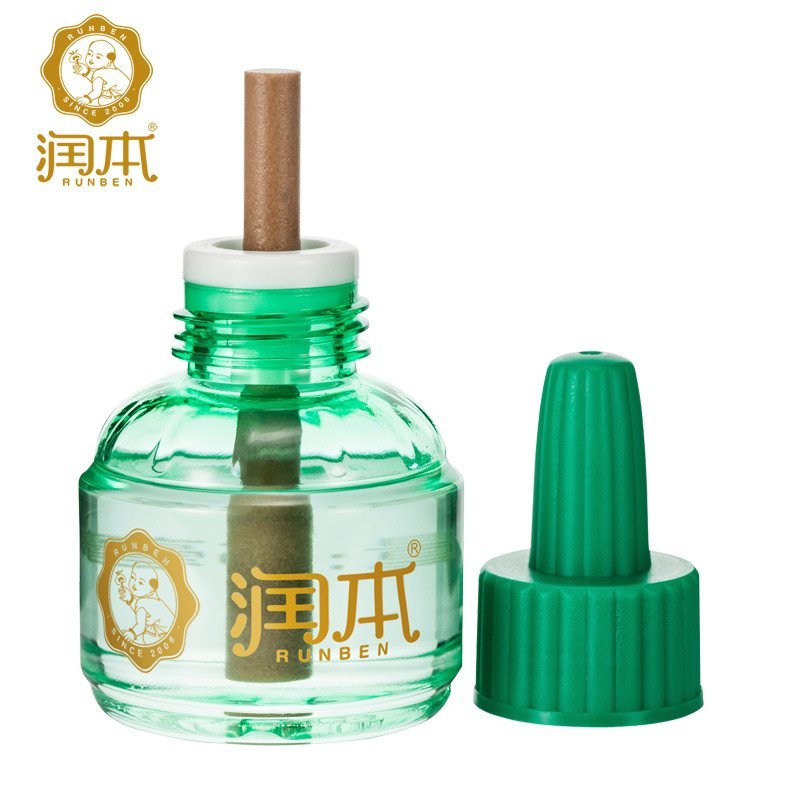 润本/runben 婴儿电热蚊香液 孕妇防蚊水驱蚊液 宝宝驱蚊水无味型