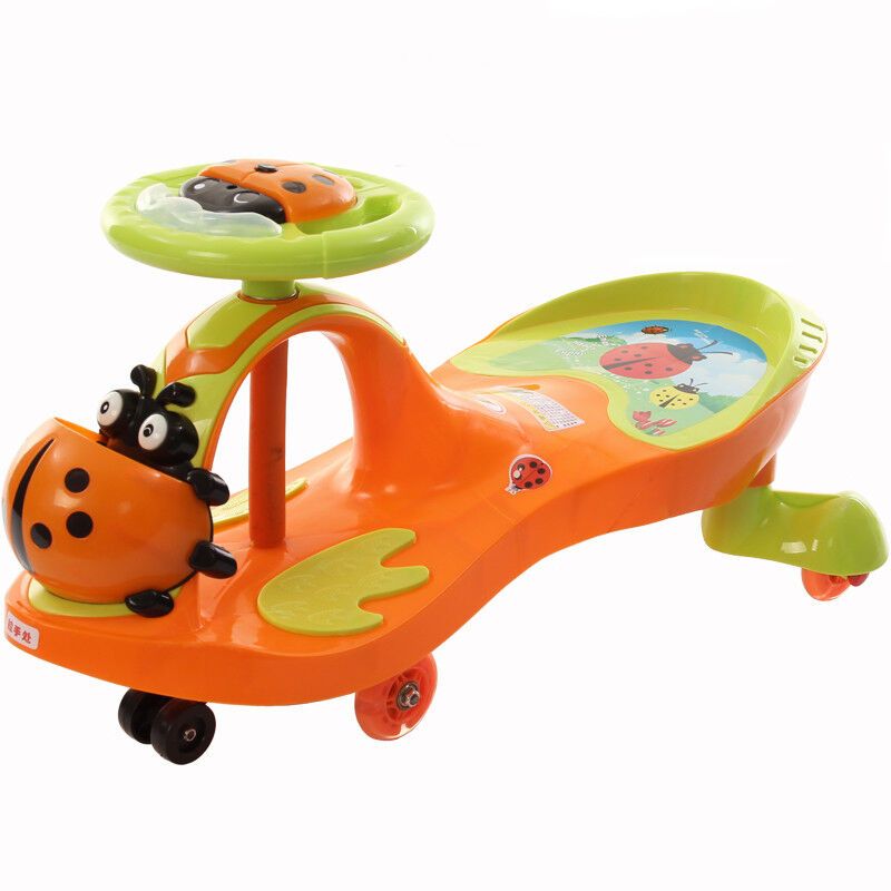 小孩扭扭车带音乐静音轮宝宝滑行摇摆车儿童溜溜妞妞1-3岁玩具车