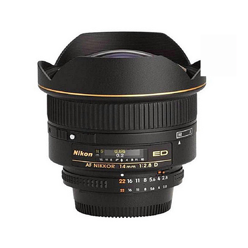 尼康(nikon) af 尼克尔 14mm f/2.8d ed 广角定焦镜头
