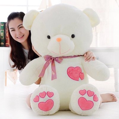公仔抱抱熊泰迪熊毛绒玩具熊可爱大号大熊猫布娃娃生日礼物女生