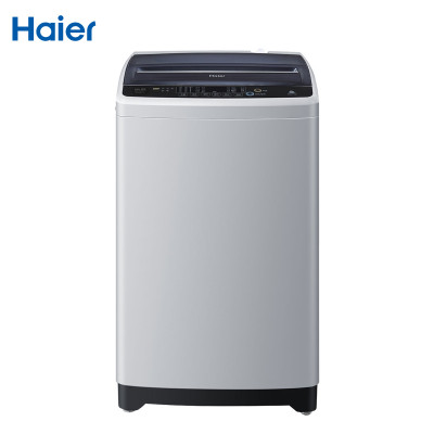 海尔(Haier) EB80M2WH 8公斤大容量 全自动波轮洗衣机 下排水 一键桶自洁 免费送装一体