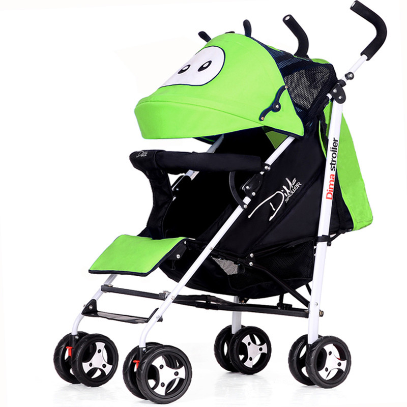 迪马婴儿推车可坐可躺超轻便伞车避震折叠四轮手推bb宝宝儿童小婴儿车