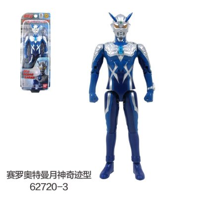 万代超可动赛罗奥特曼形态强壮日冕月神奇迹儿童玩具模型 月神奇迹型赛罗