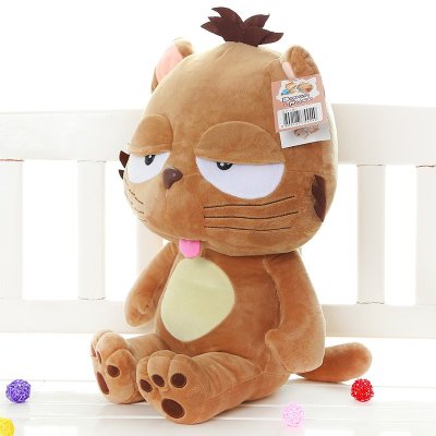 超大韩国大懒猫dinga 大脸猫公仔毛绒玩具压床布娃娃结婚生日礼物 85